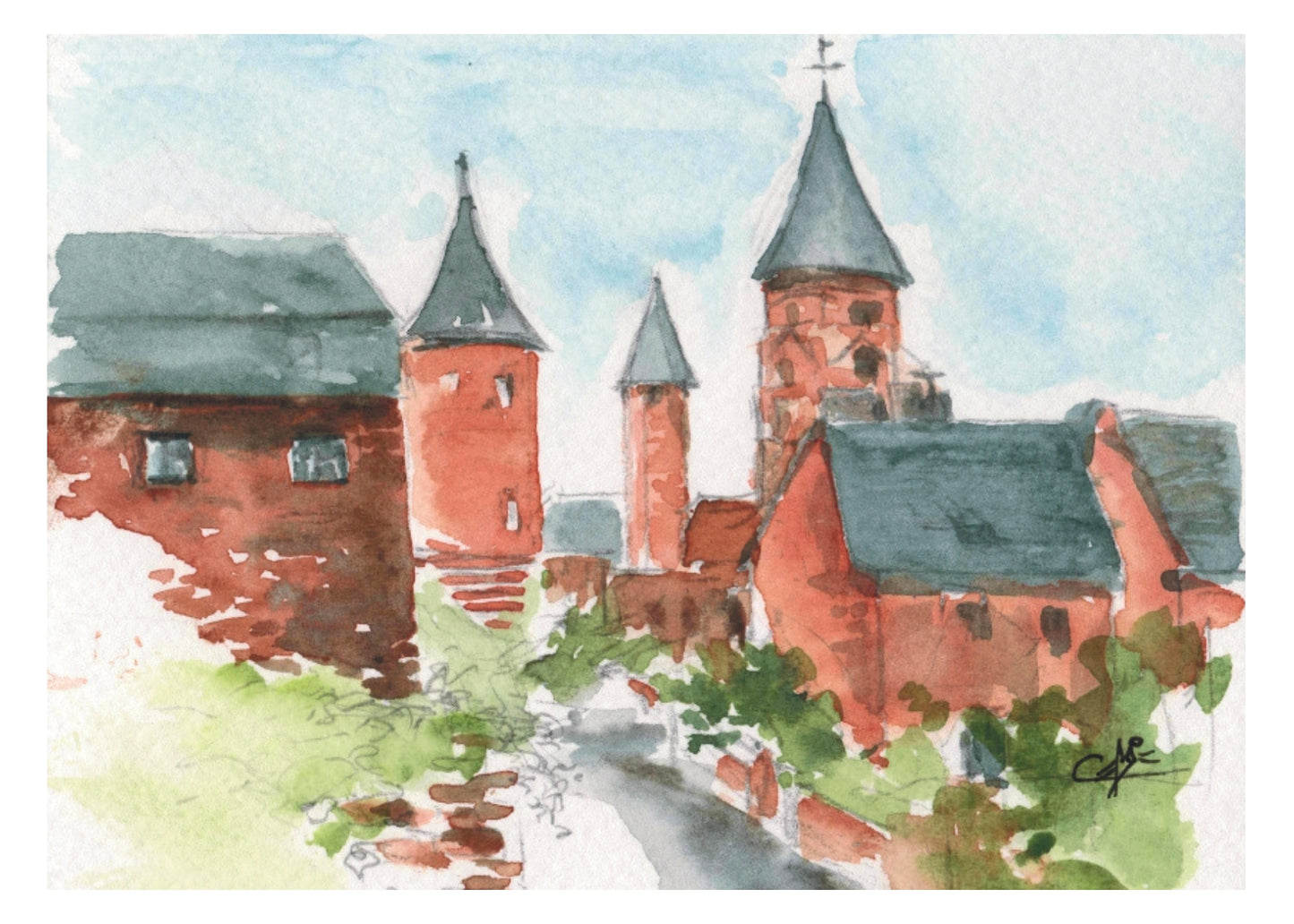 Carte Postale "Collonges-la-rouge"